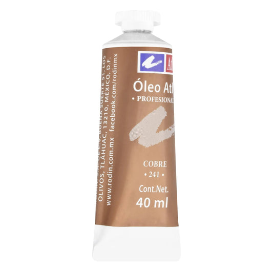 PINTURA AL OLEO ATL T-14 40ML METALICO COBRE NO 241 12206