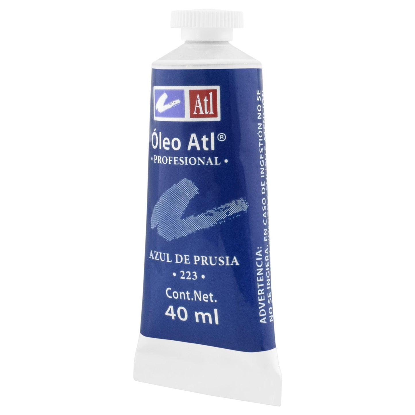 PINTURA AL OLEO ATL T-14 40ML AZUL PRUSIA NO 223 11485