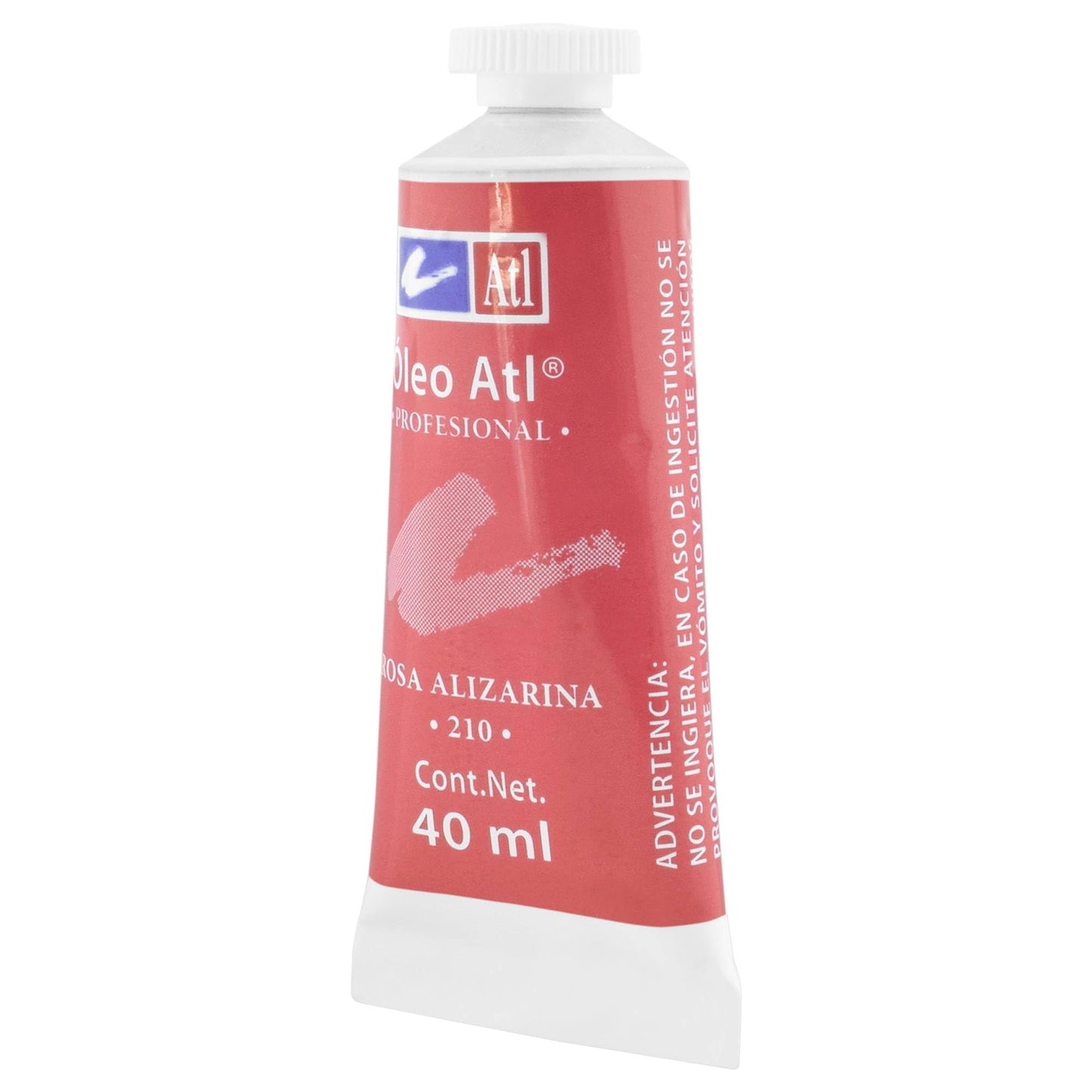 PINTURA AL OLEO ATL T-14 40ML ROSA ALIZARINA NO 210 11473