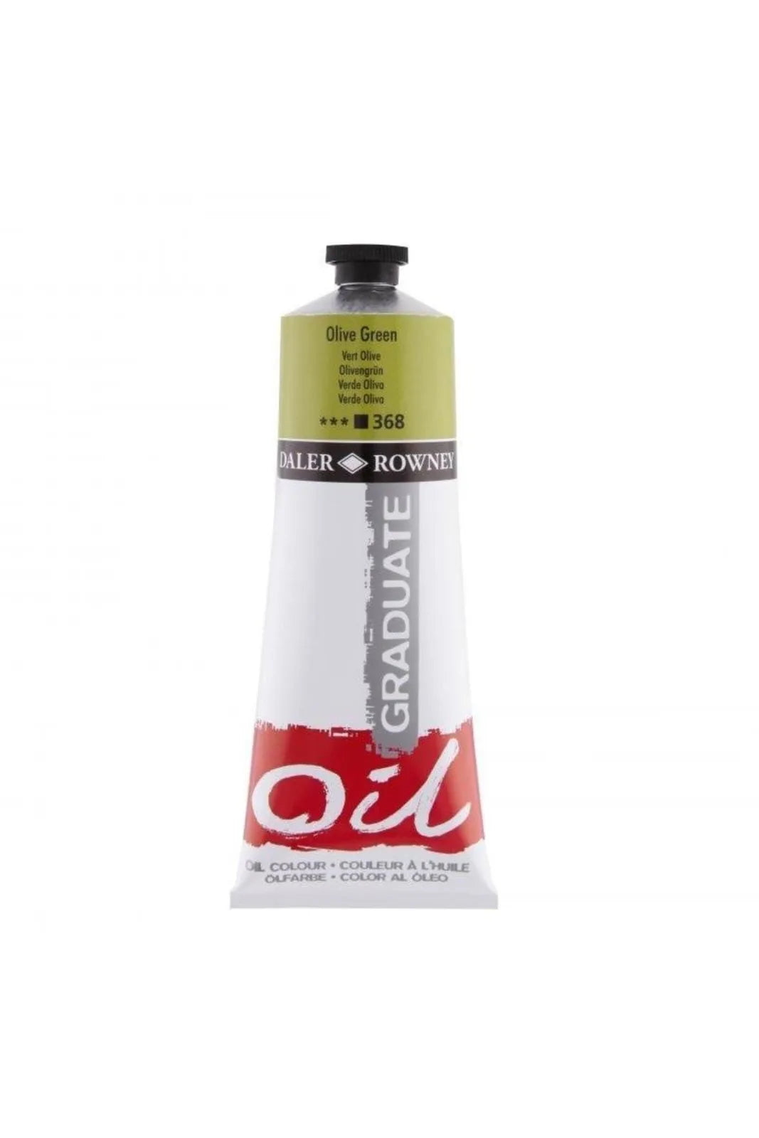 PINTURA AL OLEO GRADUATE 200ML OLIVE GREEN 368 58303