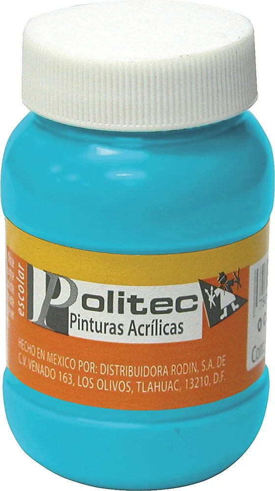 PINTURA POLITEC L-300 100ML 316 AZUL PASTEL 14196