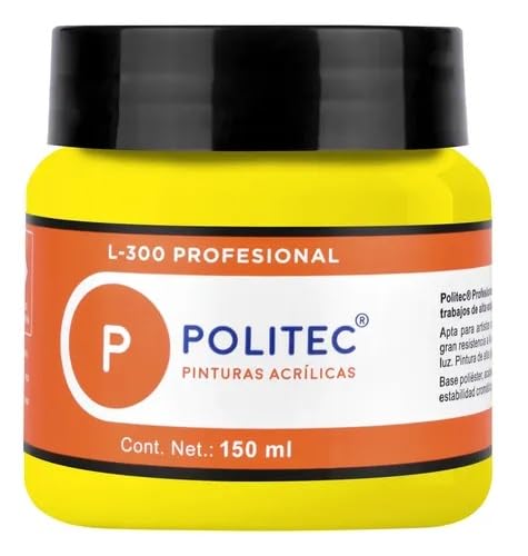 PINTURA POLITEC L-300 PROF. 150ML 3107 LIMON CADMIO 30929