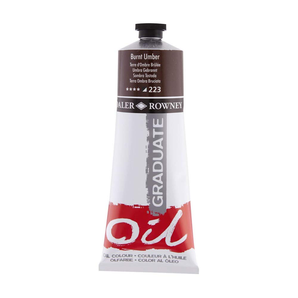 PINTURA AL OLEO GRADUATE 200ML BURNT UMBER 223 58301