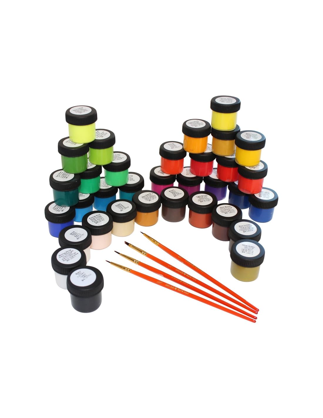 PINTURA ACRILICA SIMPLY SET 38 COLORES 18ML 66426