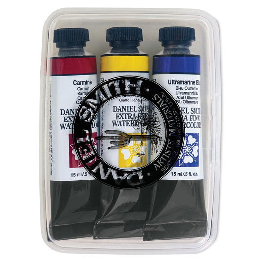 ACUARELAS DANIEL SMITH 3X15ML TUBOS MEZCLA PRIMARIOS 30161