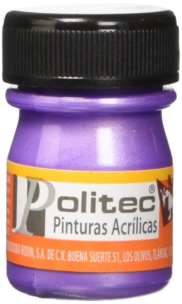 PINTURA ACRILICA POLITEC 20ML L-500 #534 MORADO METALICO 14366