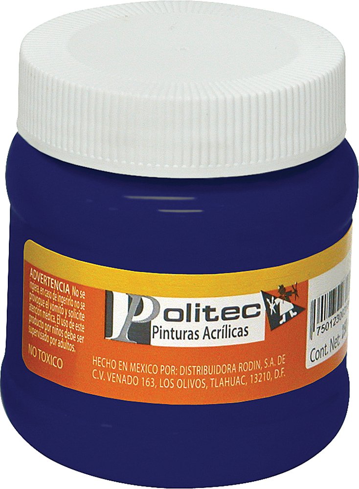 PINTURA POLITEC L-300 250ML 310 AZUL COBALTO 14161