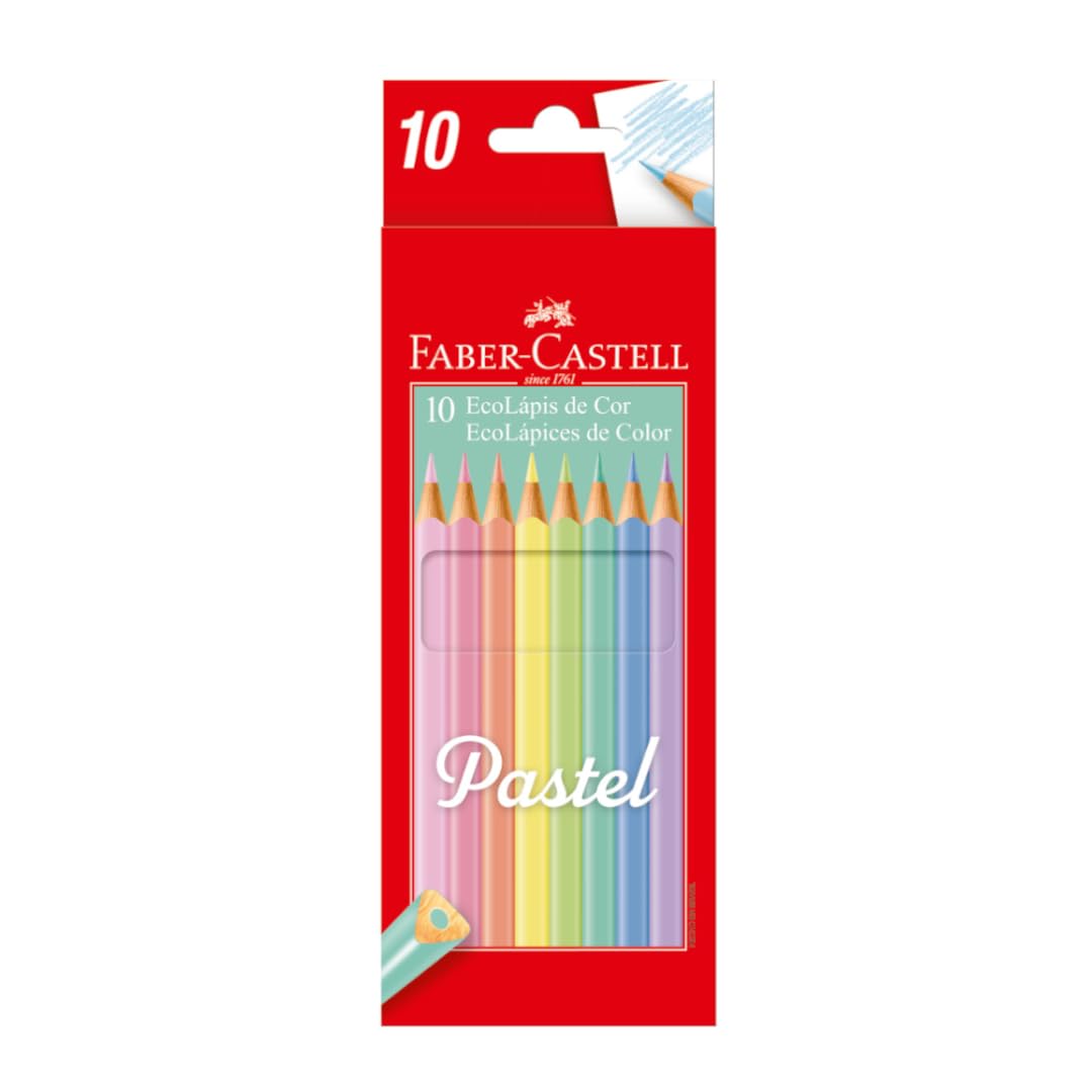 Lapiz Color FC Triangulo Pastel x10 120510P