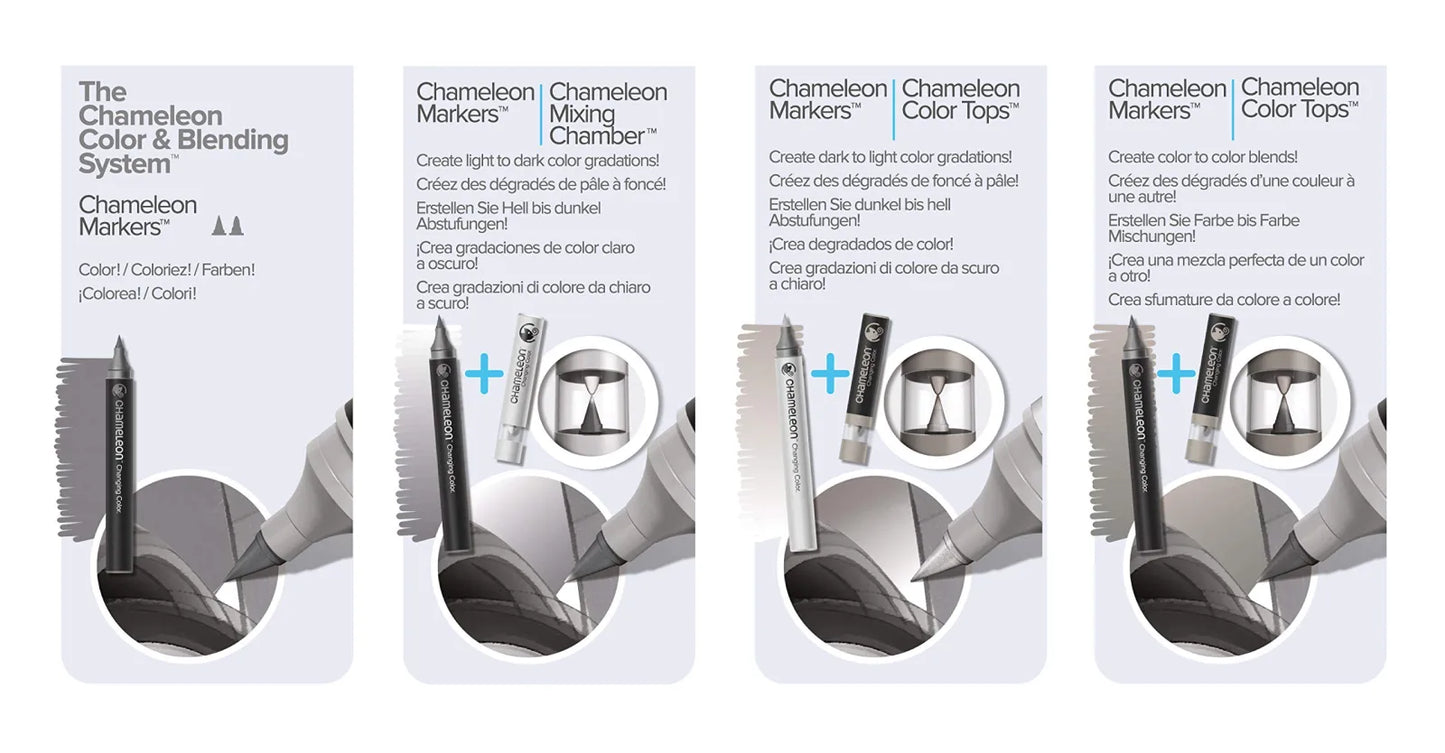ROTULADORES CHAMELEON DOBLE PUNTA NO.09 ECHCS6609
