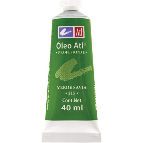 PINTURA AL OLEO ATL T-14 40ML VERDE SAVIA NO 215 11478