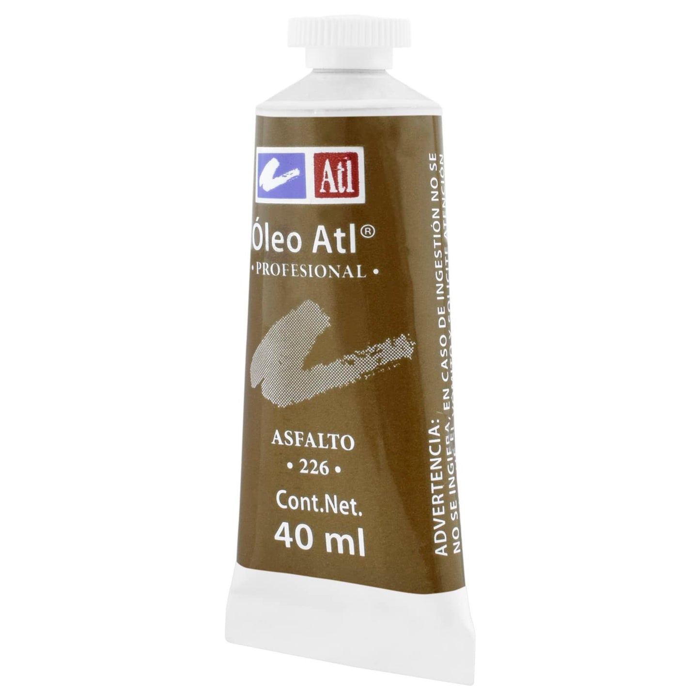 PINTURA AL OLEO ATL T-14 40ML ASFALTO NO 226 11487
