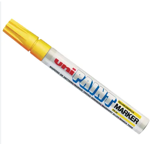 MARCADOR UNI PAINT PX20 P. MEDIA AMARILLO 305.PX20AM