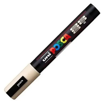 MARCADOR POSCA PC-5M P. MEDIA BEIGE 315.PC5M-BE