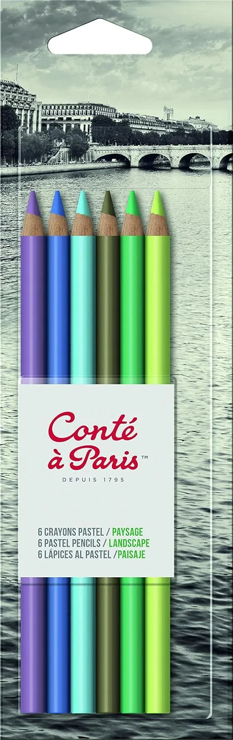 LAPICES PASTEL CONTE PAISALE BL C6 11325
