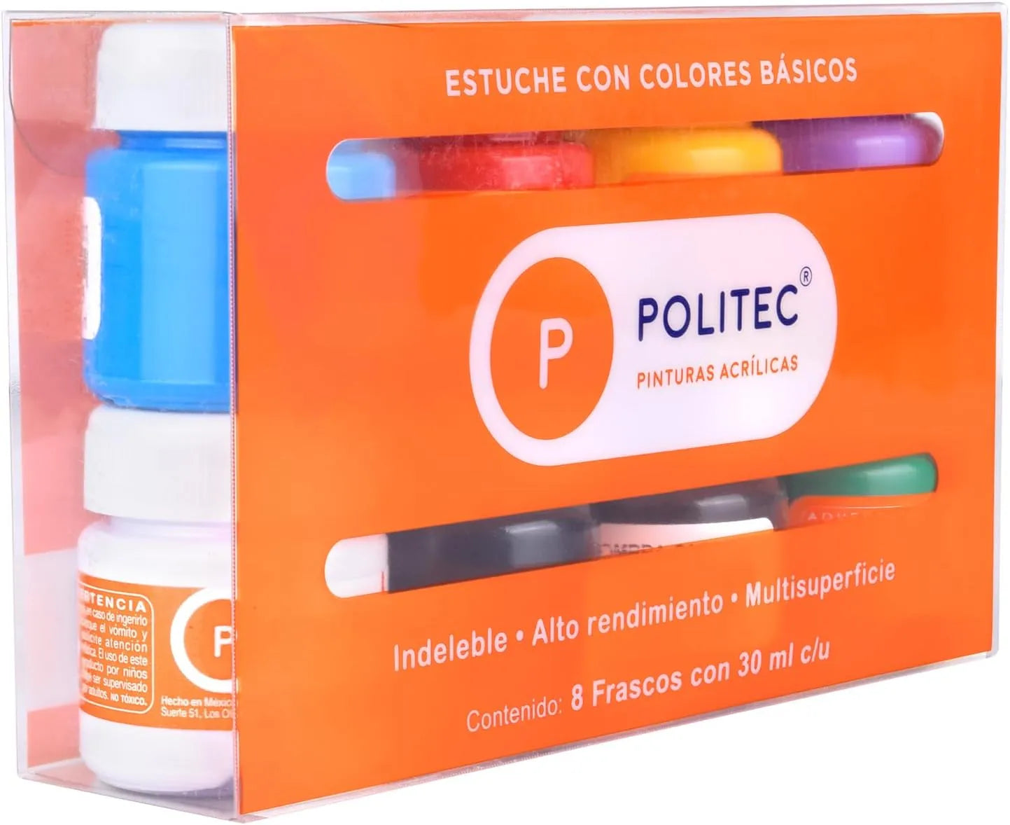 PINTURA ACRILICA POLITEC PASTEL 30ML C8 30981