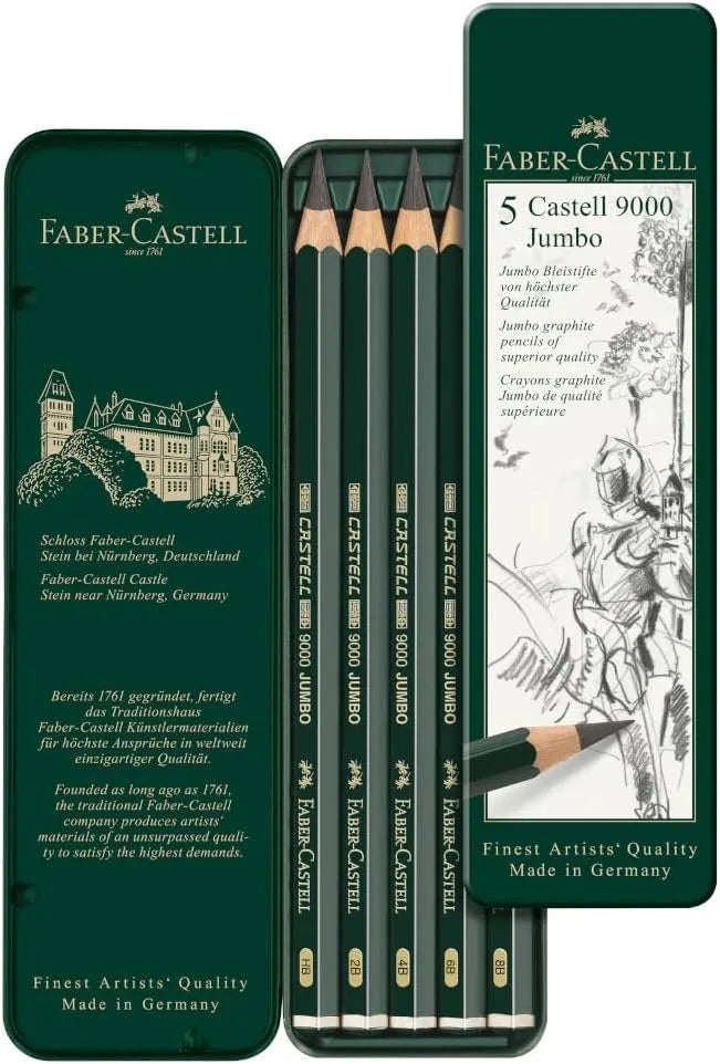 Lapiz Grafito FC 9000 Jumbo x 5 119305