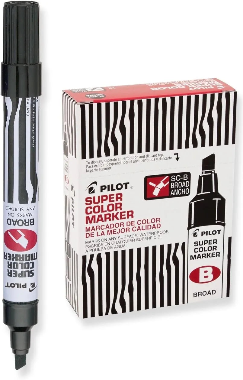 MARCADOR PILOT PERMANENTE SC-B. P.CINCEL NEGRO 044100