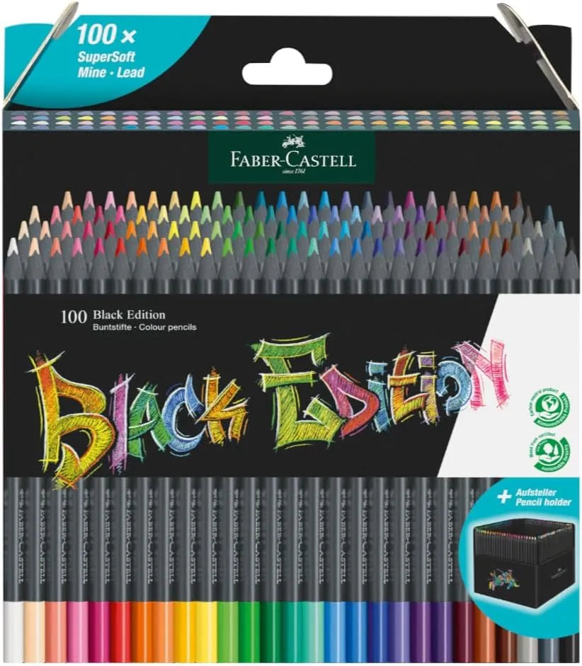 LAPIZ COLOR FC SUPER SOFT BLACK EDITION X100 1207100