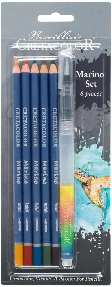 LAPICES DE GRAFITO CRETACOLOR MARINO BL X6 ECC024006