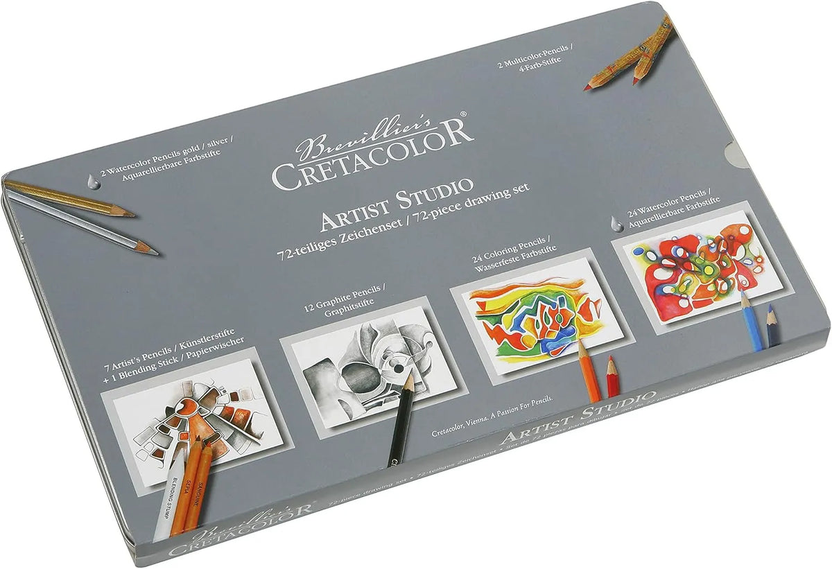 ESTUCHE CRETACOLOR ARTIS STUDIO PARA DIBUJO C72 ECC046472