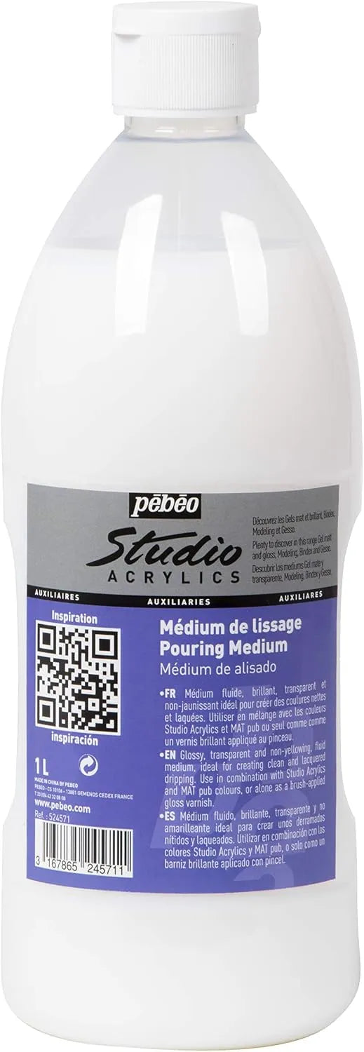 MEDIO POURING PEBEO STUDIO ACRYLICS 250 ML 150551