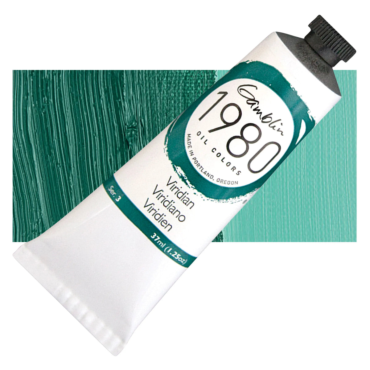 Pintura al oleo Gamblin 1980 Virdian 37ml