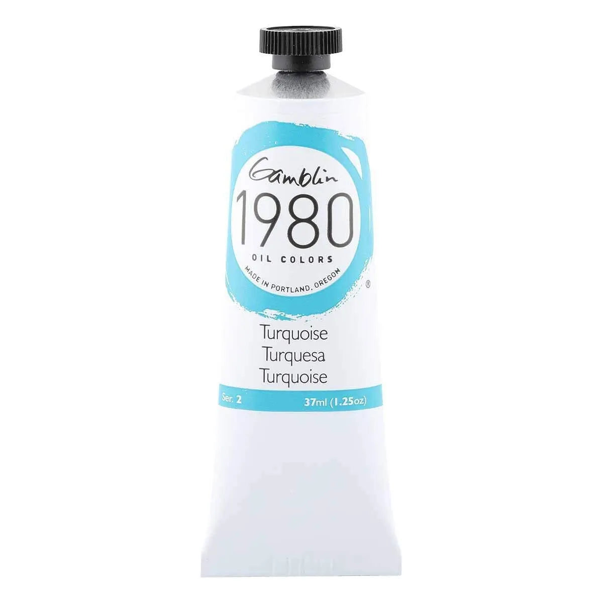 Pintura al oleo Gamblin 1980 Turquoise 37ml