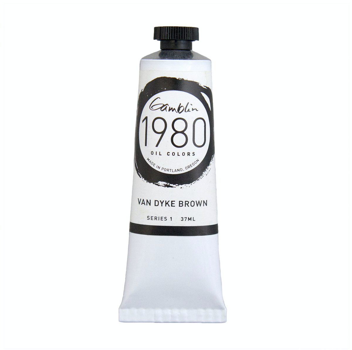 Pintura al oleo Gamblin 1980 Van Dyke Brown 37ml