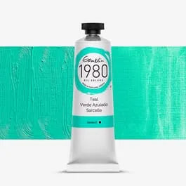 Pintura al oleo Gamblin 1980 Teal 37ml