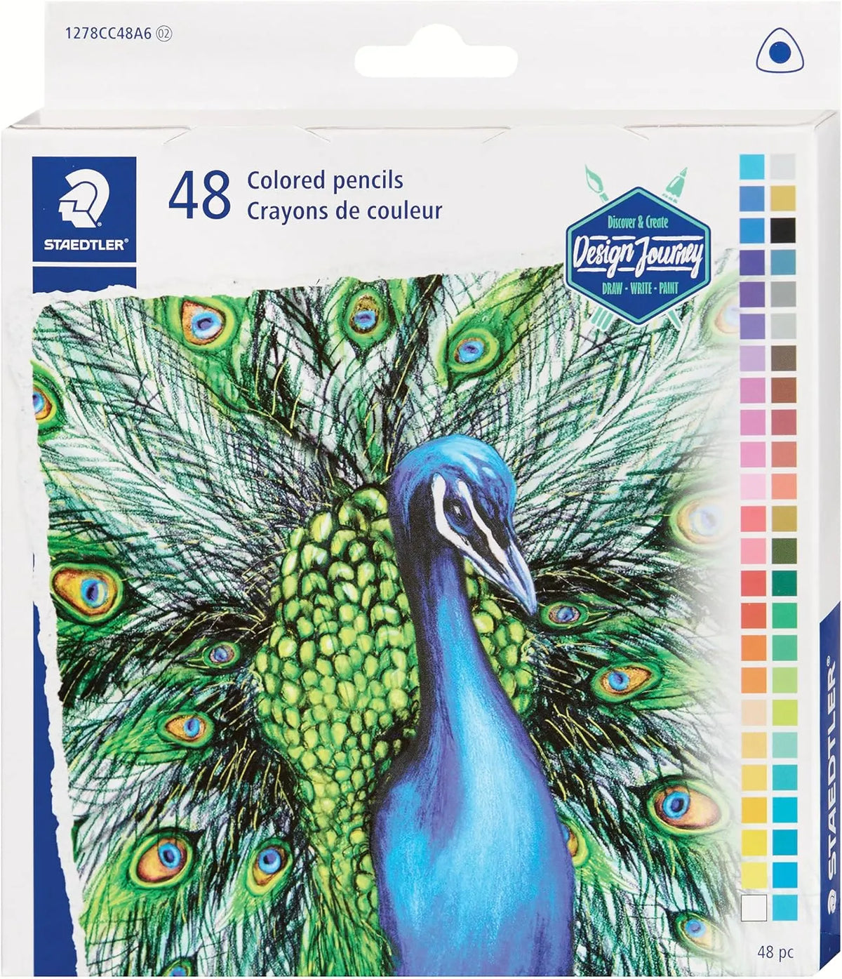 LAPICES DE COLOR STAEDTLER TRIANGULARES C48 FSC C48A603ID 950512