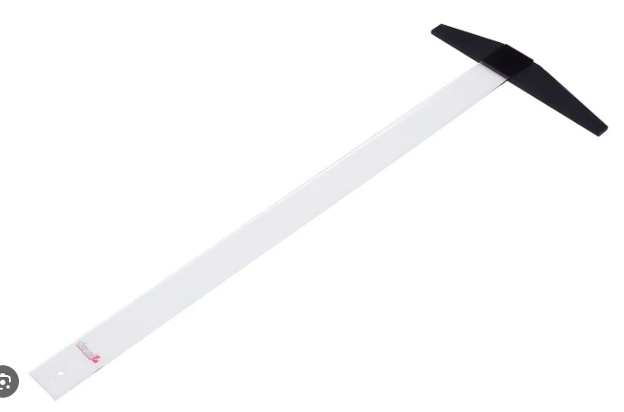 REGLA T DEVAL ACRILICO PROF. 75CM 0753