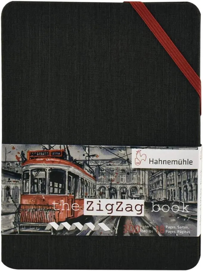 BLOCK HAHNEMÜHLE ZIGZAG A6 300GM DIN 18HJS 23621