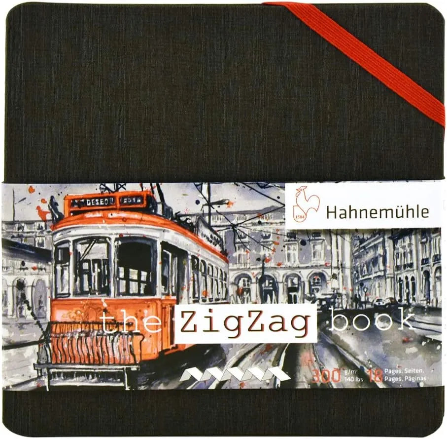 BLOCK HAHNEMÜHLE ZIGZAG 14X14CM 300GM DIN 18HJS 23622