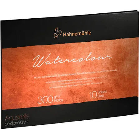 PAPEL HAHNEMÜHLE ACUARELA THE COLLECTION GG 300GR 56X76CM C/10HJS 28892