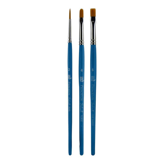 PINCELES PRINCETON SET 4 CON 3 PZAS 67984