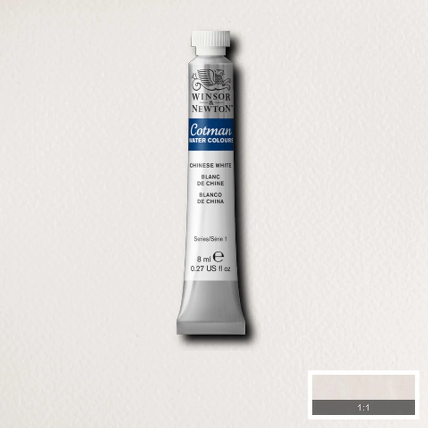 ACUARELA W&N COTMAN 8ML BLANCO DE CHINA 150 10397