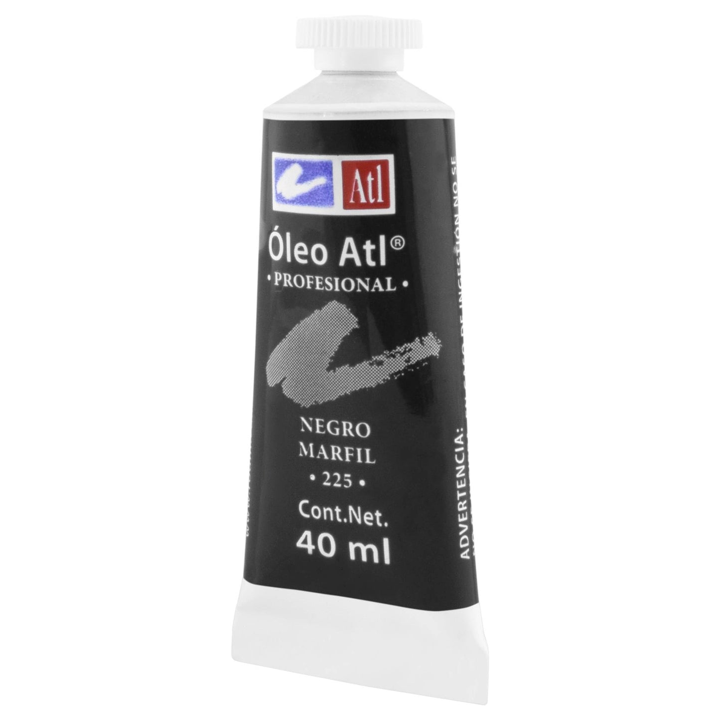 PINTURA AL OLEO ATL T-14 40ML NEGRO MARFIL NO 225 11496