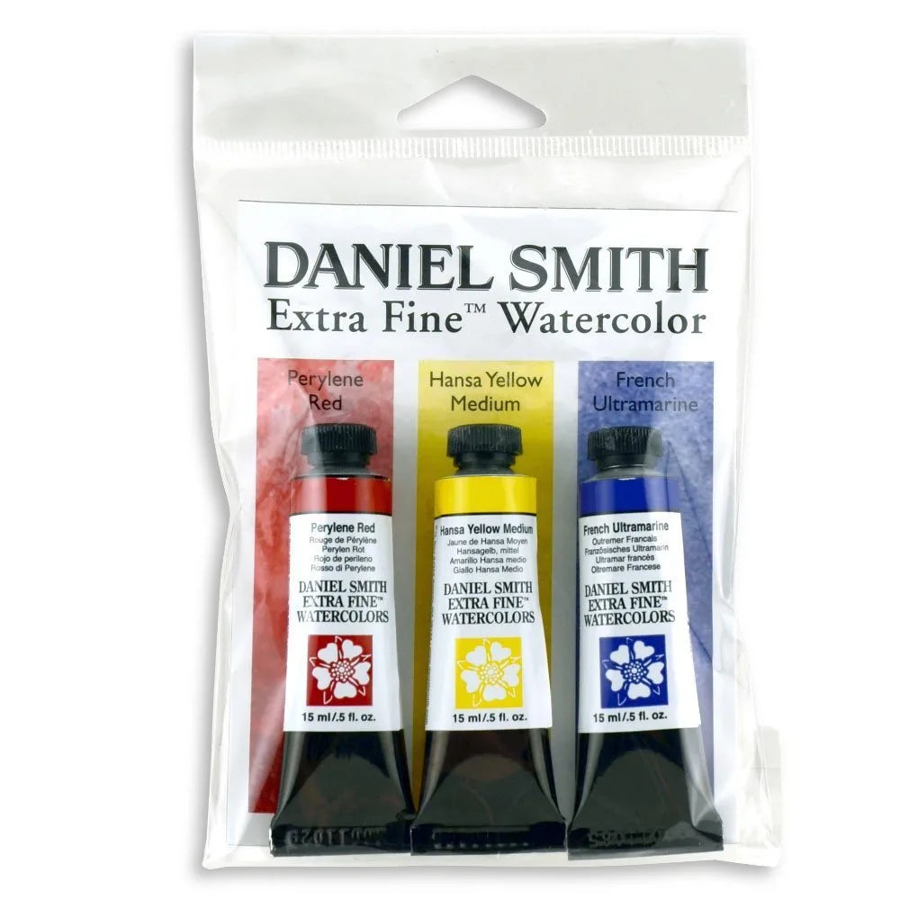 ACUARELAS DANIEL SMITH 3X15ML TUBOS BASICO 30162