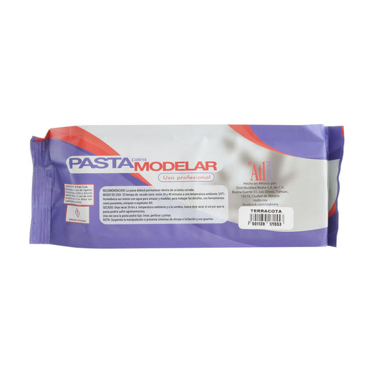 PASTA PARA MODELAR ATL TERRACOTA 500GRS 21206