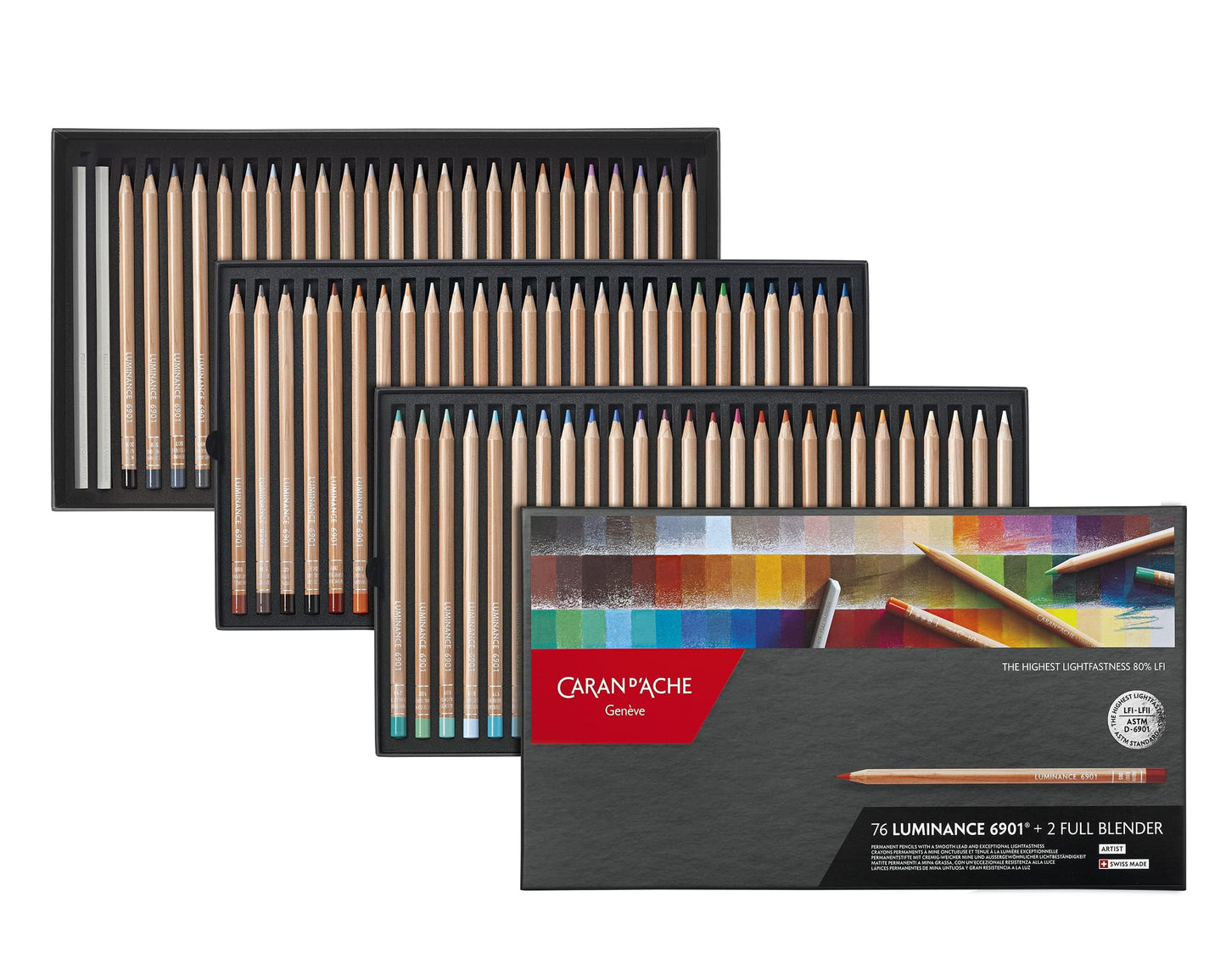 LAPICES DE COLOR CARAN`D ARCHE LUMINANCE EST C762 BLENDER 73-6901.776