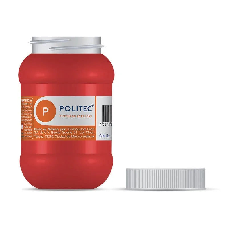PINTURA POLITEC L-300 500ML 314 ROJO 14186