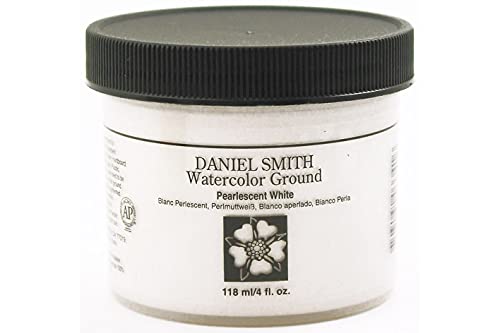 MEDIO BASE ACUARELA DANIEL SMITH 118ML PEARLESCENT WHITE LUMINESCENT 30653