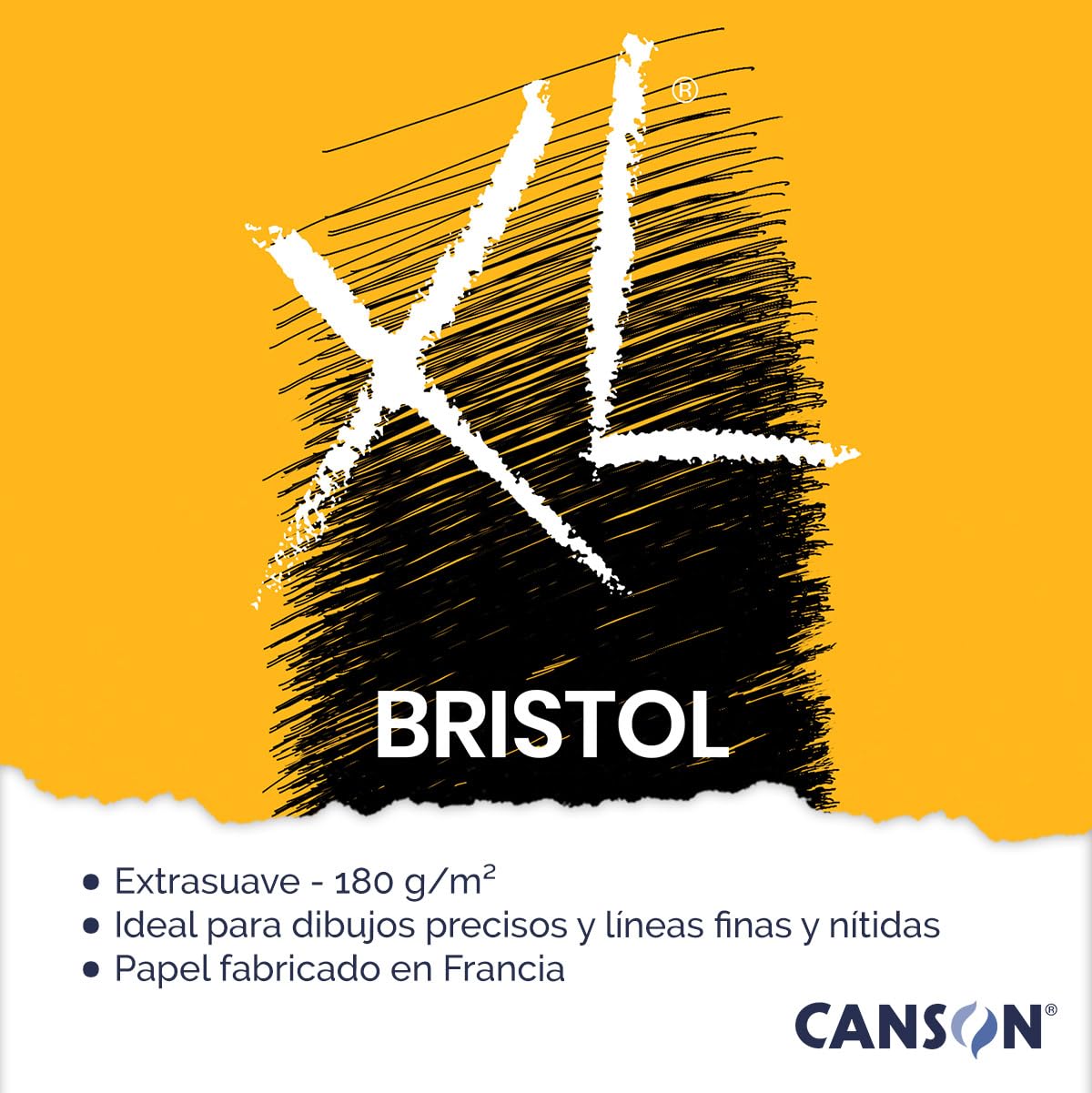 BLOCK CANSON XL BRISTOL 21 X 29.7CM 50H 180G 73211