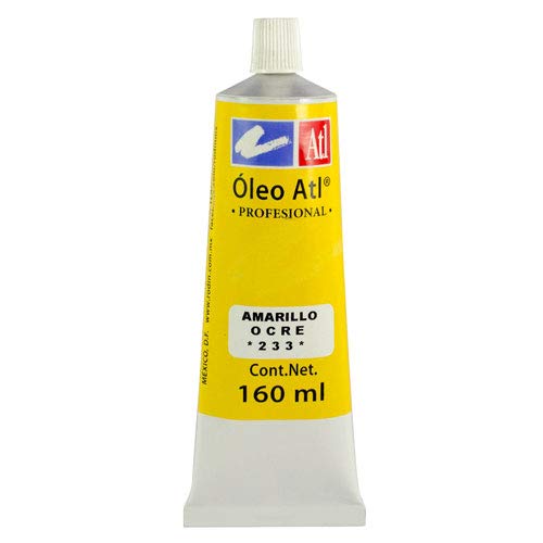 PINTURA AL OLEO ATL T-14 40ML OCRE AMARILLO NO 233 11494