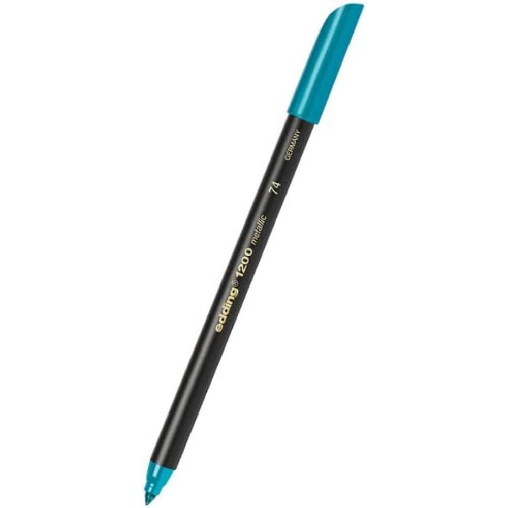 ROTULADOR EDDING METALICO P. FIBRA 1-3MM VERDE 61-E-1200-74