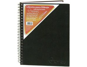BLOCK RODAR PASTA DURA ESPIRAL 100H A4 21.5 X 28 13545
