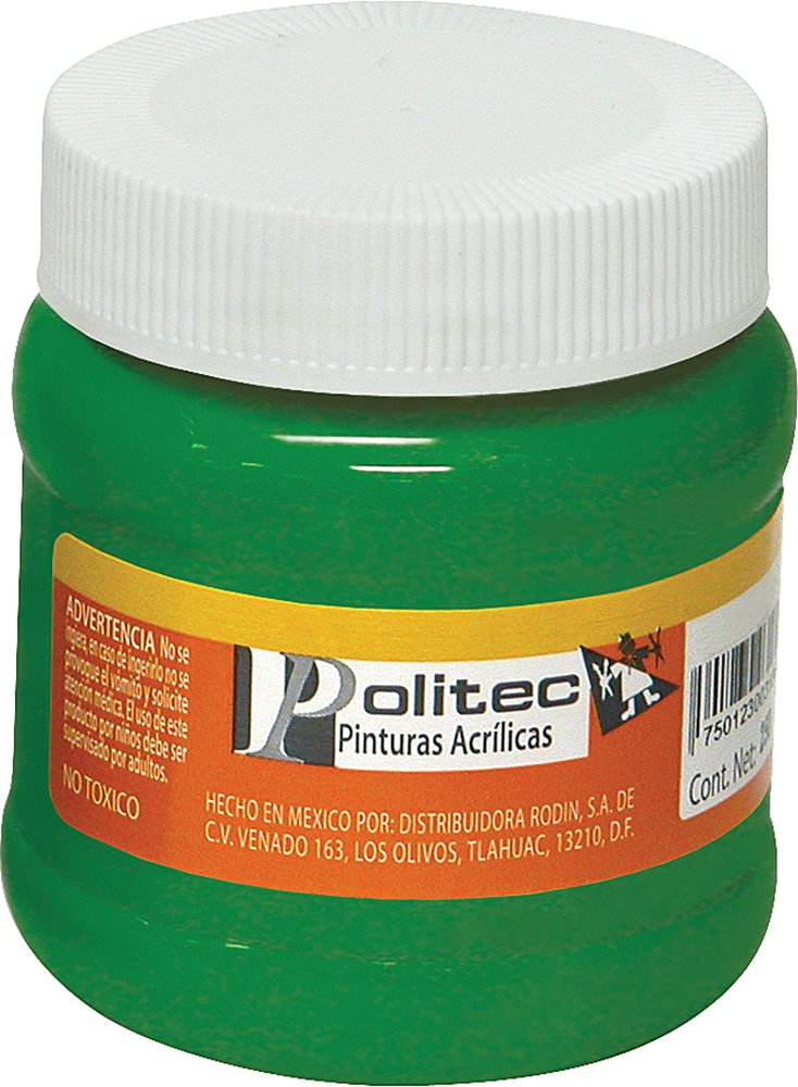 PINTURA POLITEC L-300 250ML 312 VERDE CLARO 14173