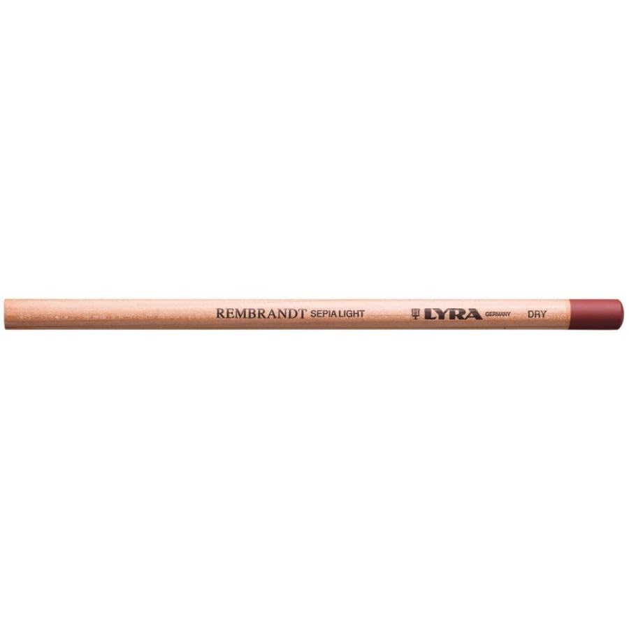 LAPIZ DE COLOR LYRA REMBRANDT SEPIA CLARO SIN GRASA 68896