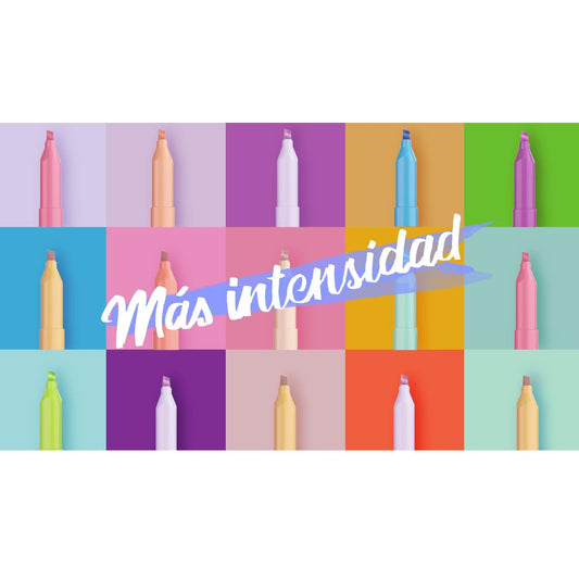 PLUMON FC RESALTA TEXTLINER PLUS POP, PASTEL Y FLOURECENTES X 30 557330