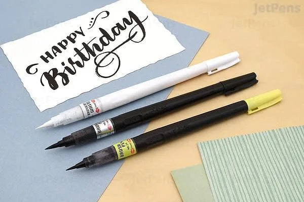 MARCADOR KURETAKE CARTOONIST BRUSH PEN PINCEL NEGRO NO.24 CNDL152-24S 741524